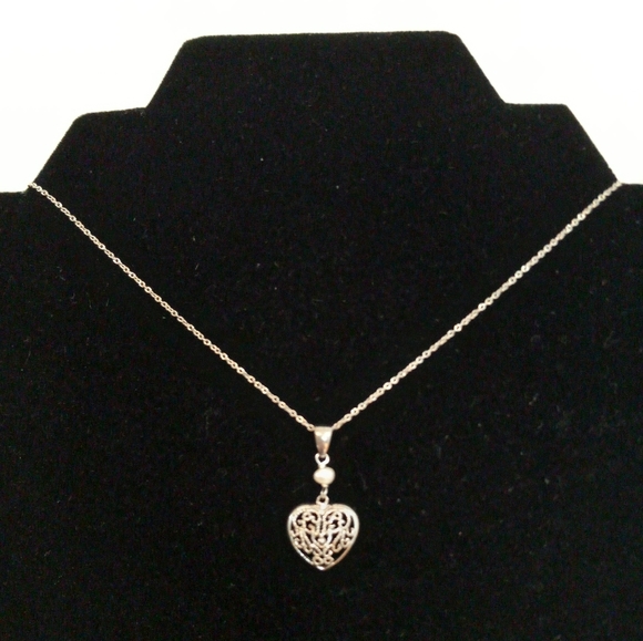 925 heart necklace - Picture 10 of 11